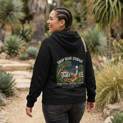 Drop Bear Storage – Bush Days, Explore Further Hoodie