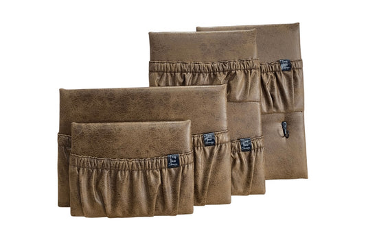 OUTBACK Range. Large Double storage pocket. Various colours available